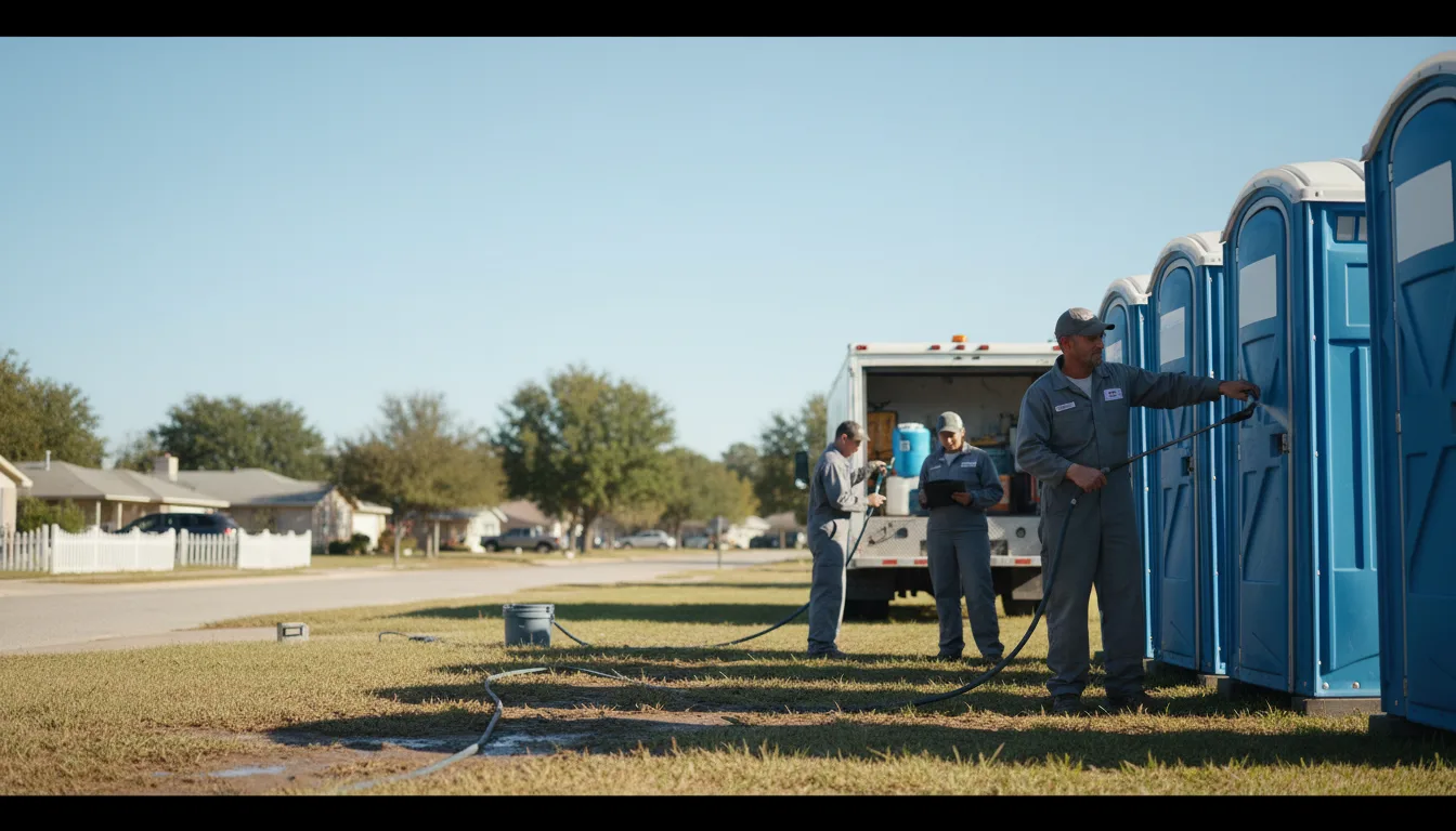 Long-Term Portable Toilet Rental in Hinton, IA near me